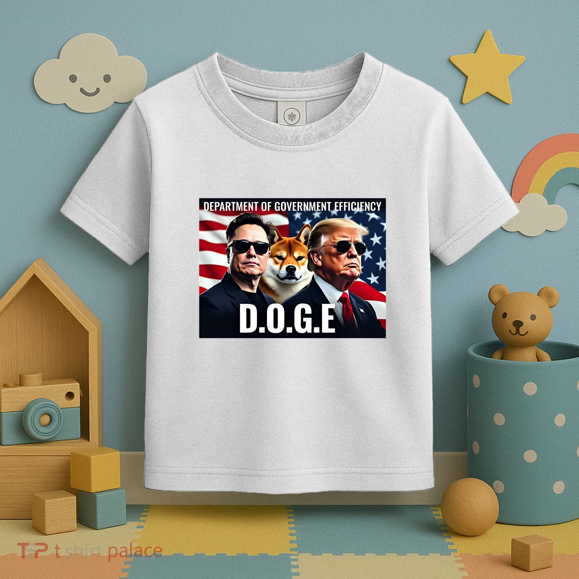 Doge Department Of Government Efficiency Toddler T-Shirt