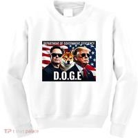 Doge Department Of Government Efficiency Kids Sweatshirt thumb 0