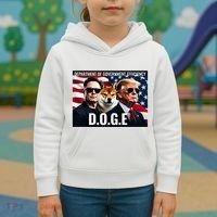 Doge Department Of Government Efficiency Kids Hoodie thumb 3
