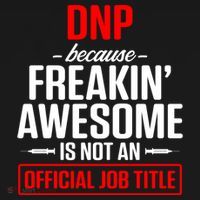Dnp Doctor Of Nursing Practice Job Title Rn Nurse Gift Apron thumb 3