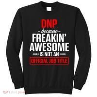 Dnp Doctor Of Nursing Practice Job Title Rn Nurse Gift Sweatshirt thumb 0
