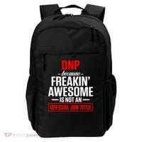Dnp Doctor Of Nursing Practice Job Title Rn Nurse Gift Backpack thumb 0