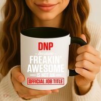 Dnp Doctor Of Nursing Practice Job Title Rn Nurse Gift Coffee Mug thumb 3