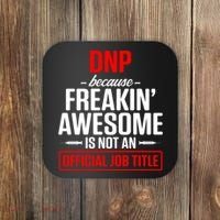 Dnp Doctor Of Nursing Practice Job Title Rn Nurse Gift Coaster thumb 0