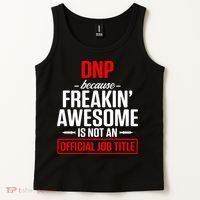 Dnp Doctor Of Nursing Practice Job Title Rn Nurse Gift Tank Top thumb 2