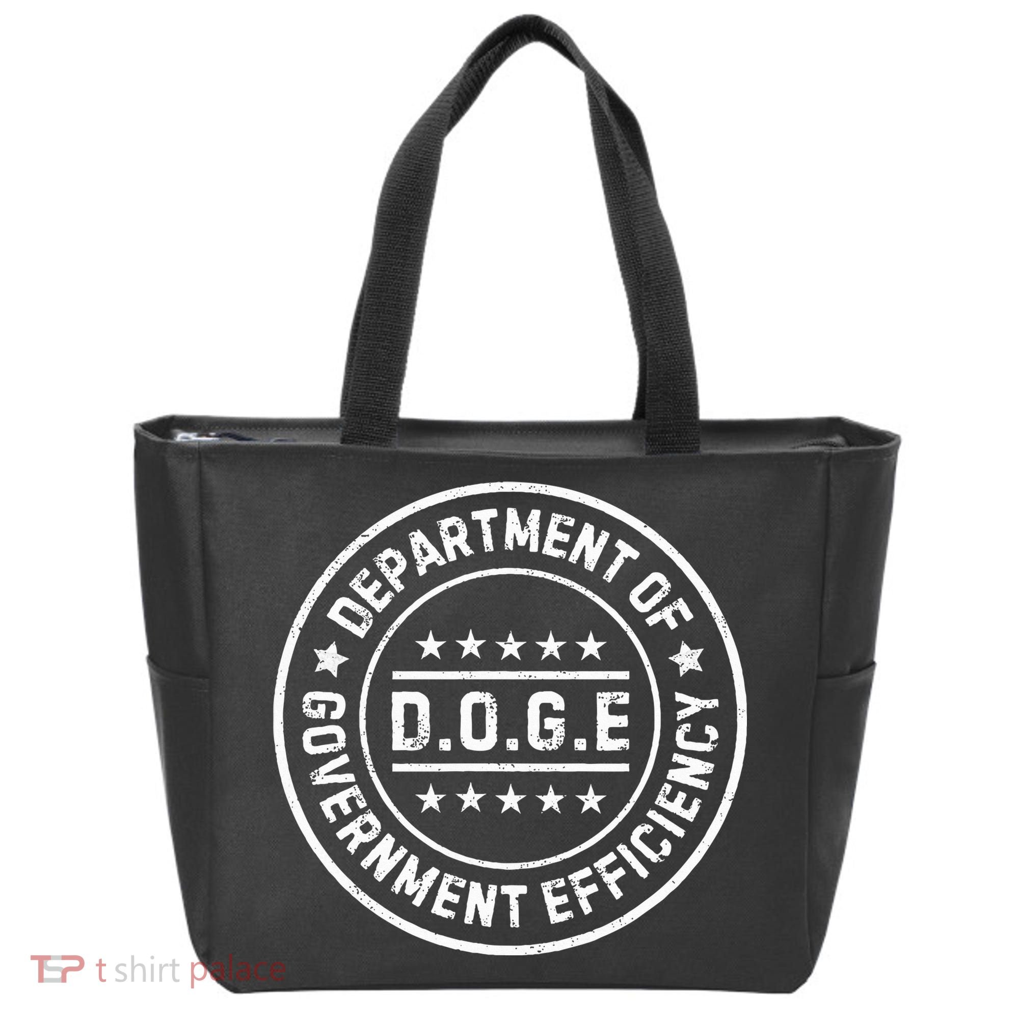 D.O.G.E Department Of Government Efficiency Doge Tote Bag