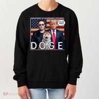 Doge Department Of Government Efficiency Women's Sweatshirt thumb 0