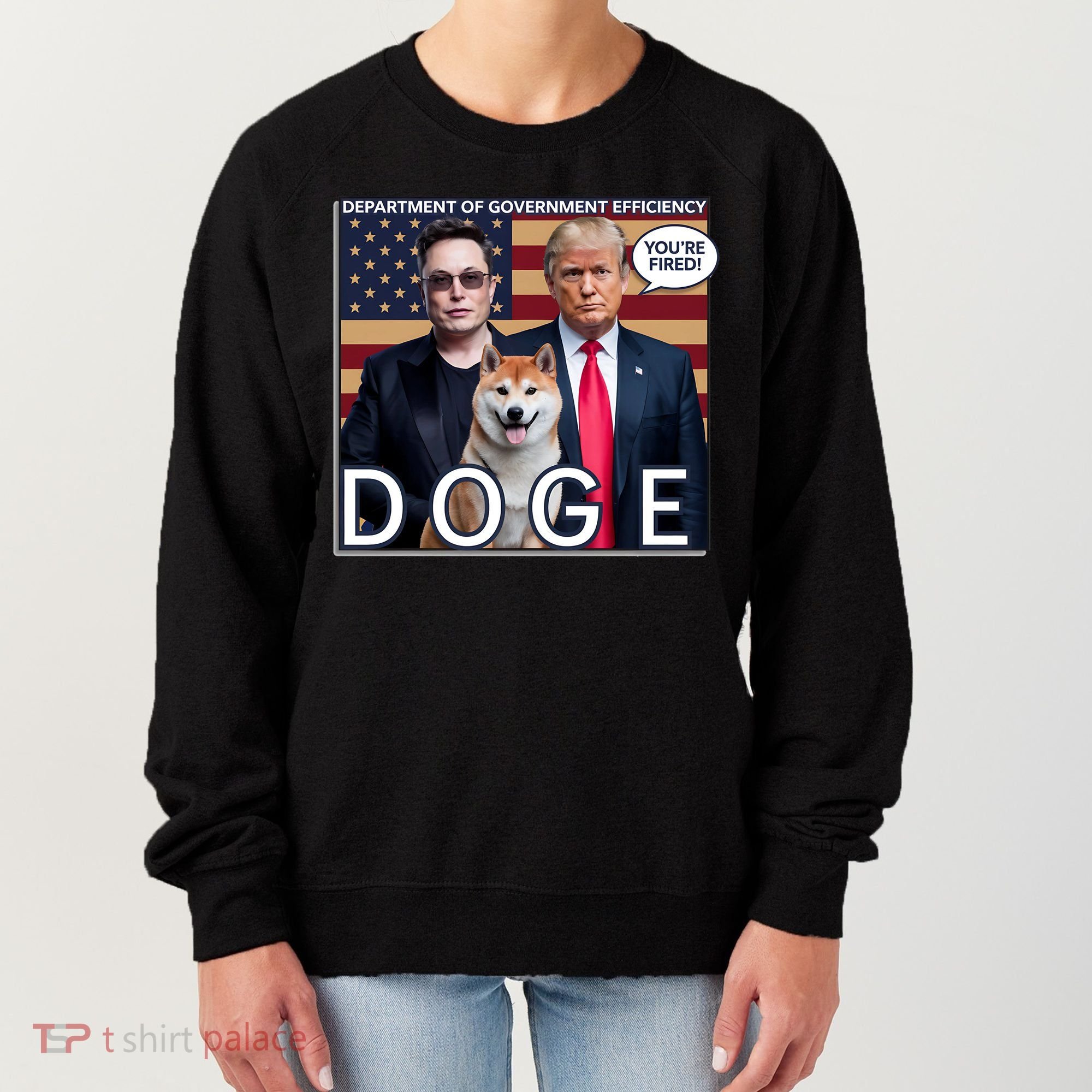 Doge Department Of Government Efficiency Women's Sweatshirt