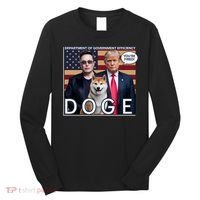 Doge Department Of Government Efficiency Long Sleeve Shirt thumb 0