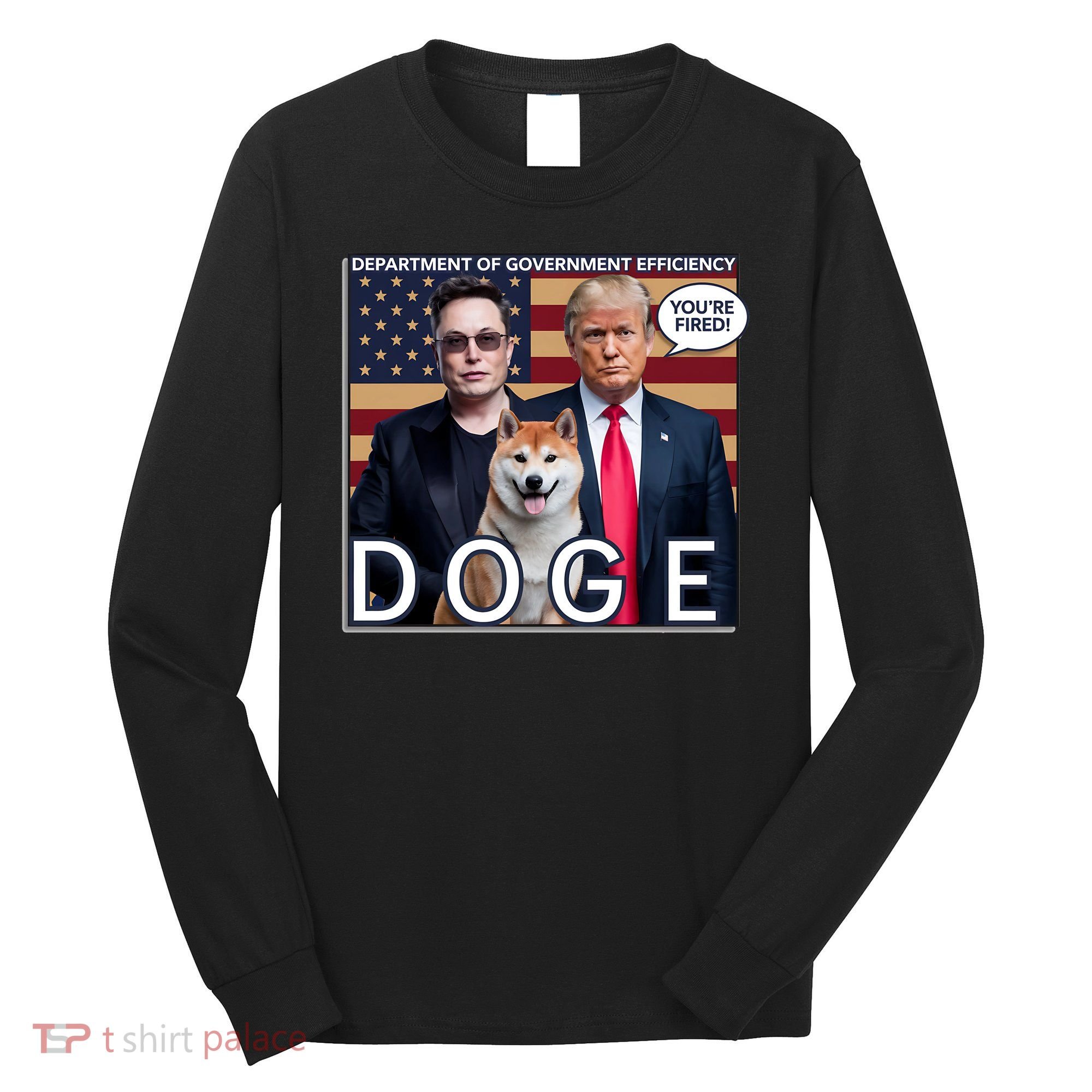 Doge Department Of Government Efficiency Long Sleeve Shirt