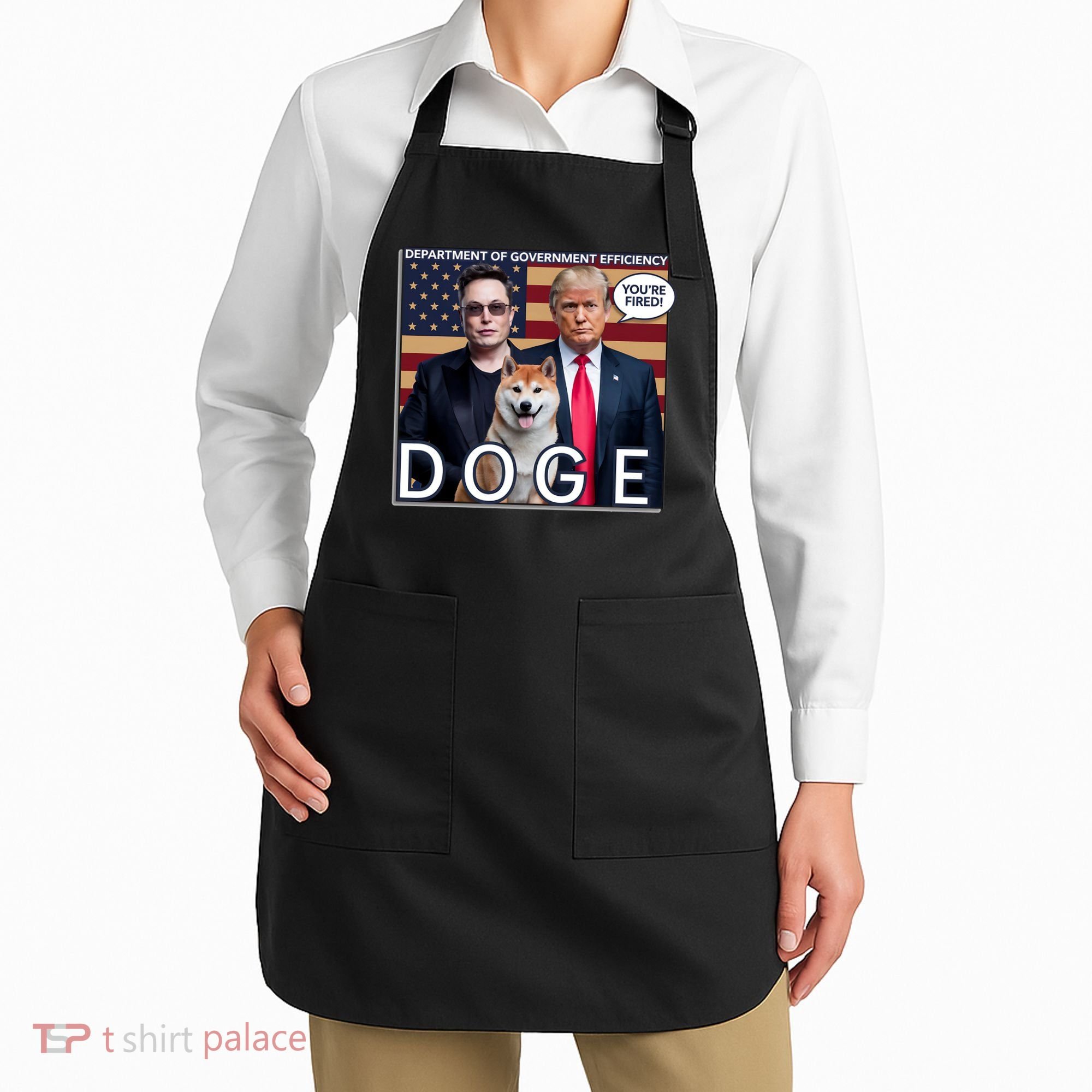 Doge Department Of Government Efficiency Apron