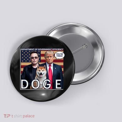 Doge Department Of Government Efficiency Button