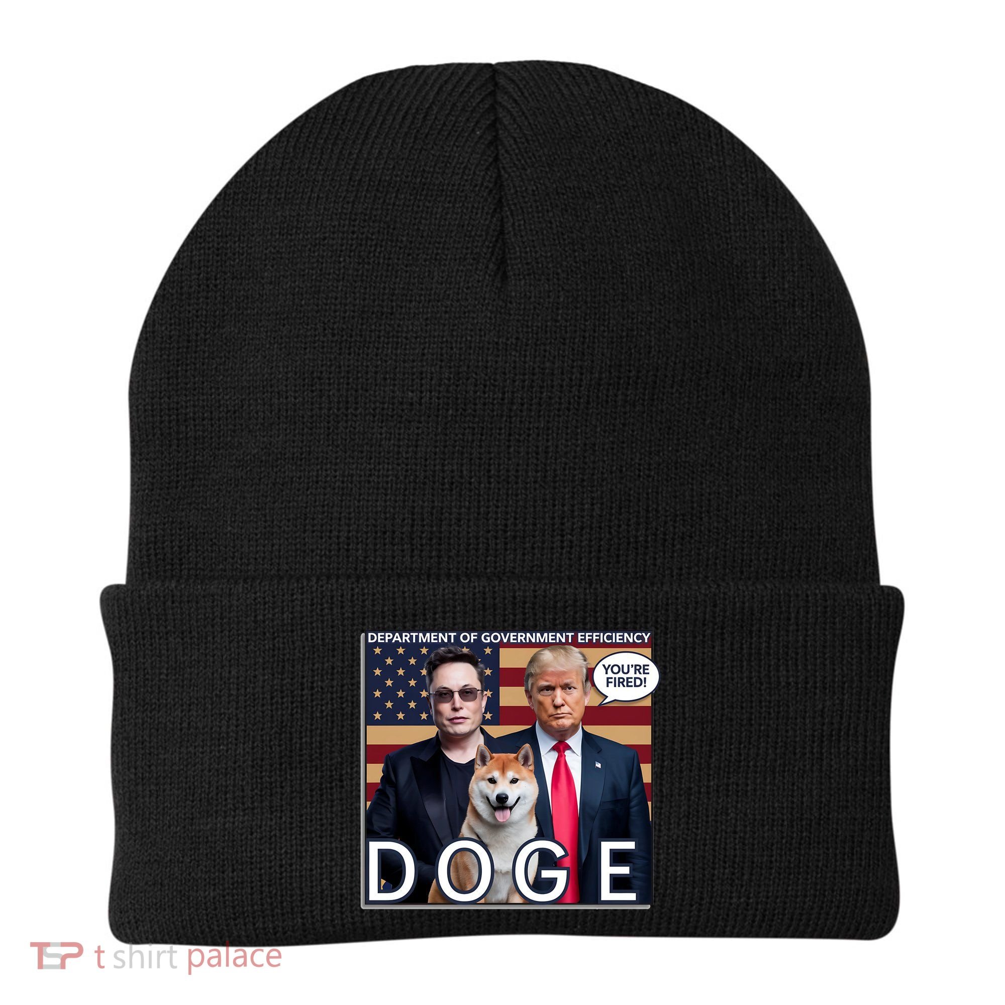 Doge Department Of Government Efficiency Beanie