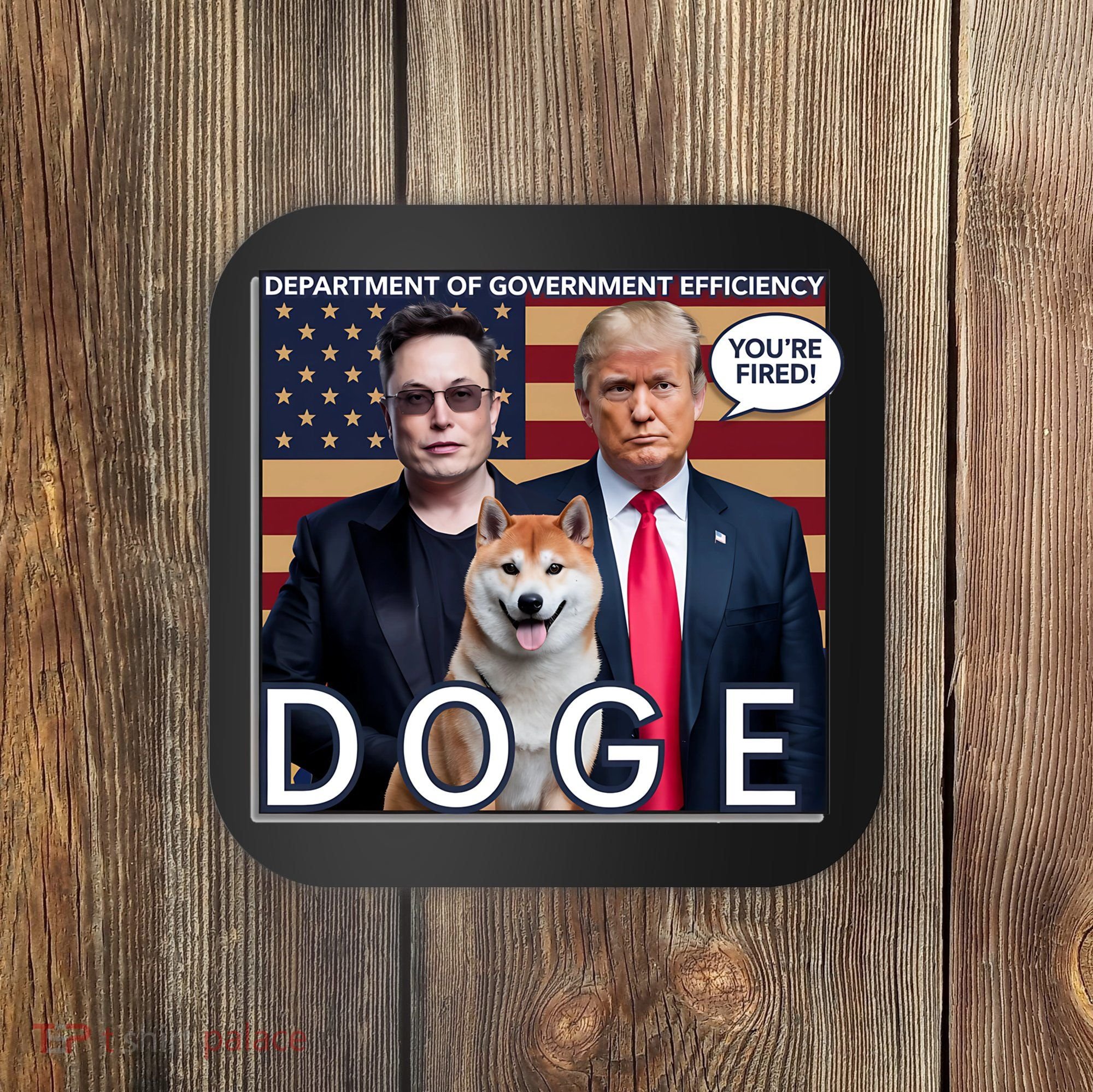 Doge Department Of Government Efficiency Coaster