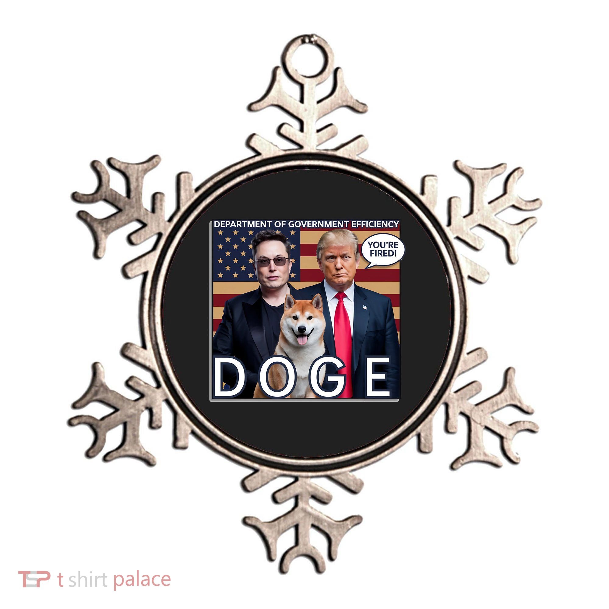 Doge Department Of Government Efficiency Ornament