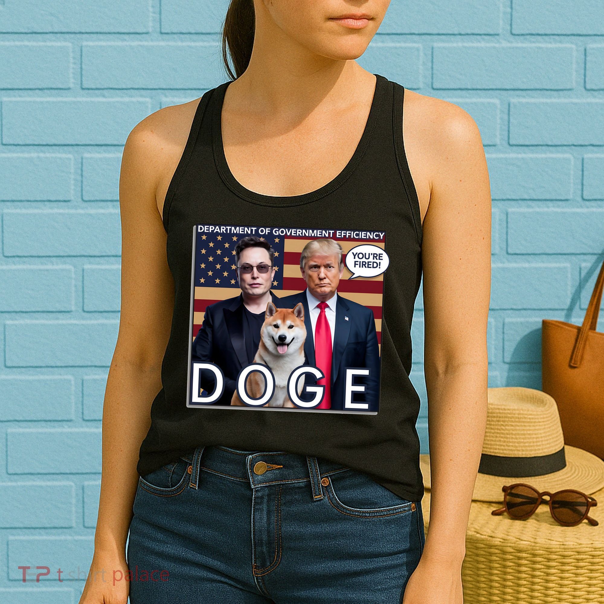 Doge Department Of Government Efficiency Women's Tank Top