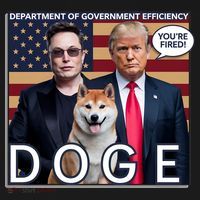 Doge Department Of Government Efficiency Baby Bodysuit thumb 2