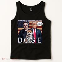 Doge Department Of Government Efficiency Tank Top thumb 2