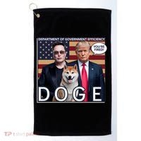 Doge Department Of Government Efficiency Golf Towel thumb 0