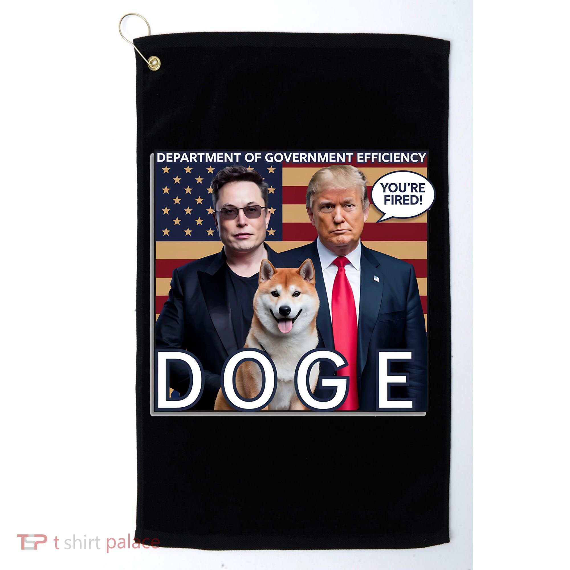 Doge Department Of Government Efficiency Golf Towel
