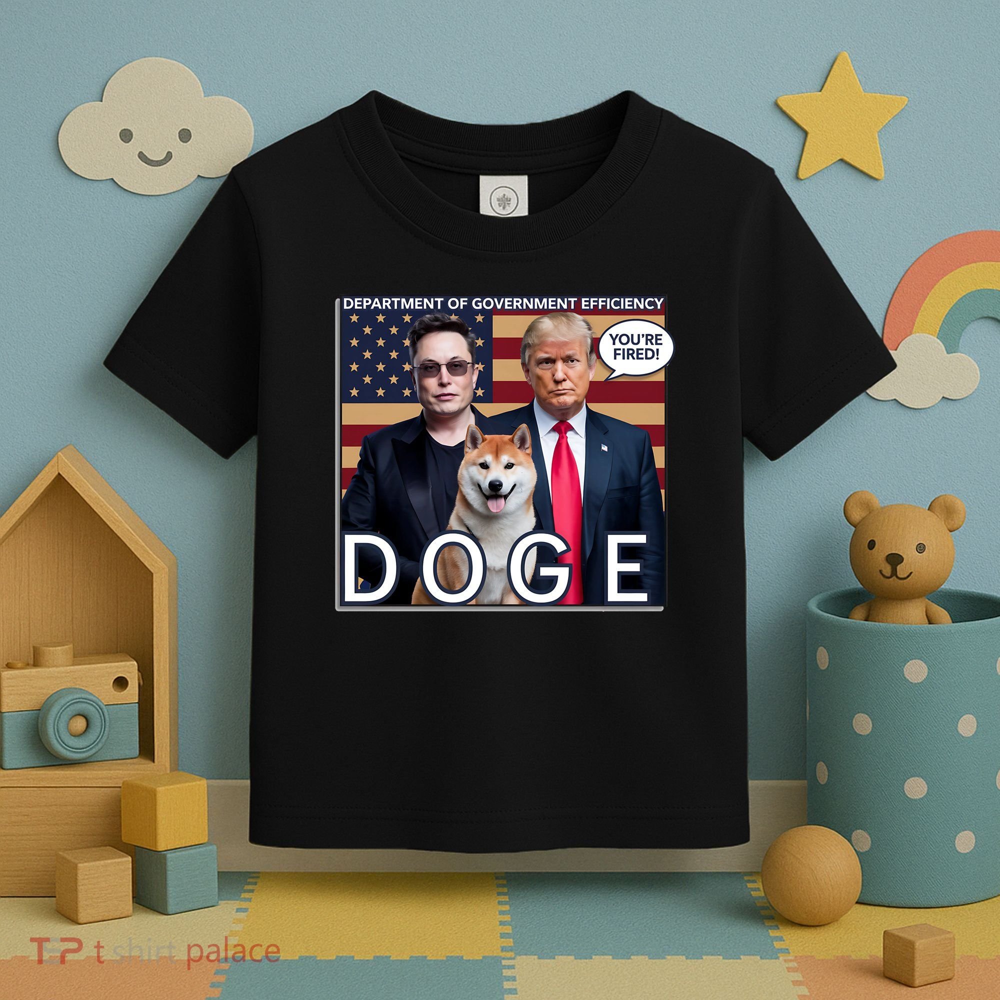 Doge Department Of Government Efficiency Toddler T-Shirt