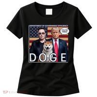 Doge Department Of Government Efficiency Women's T-Shirt thumb 0
