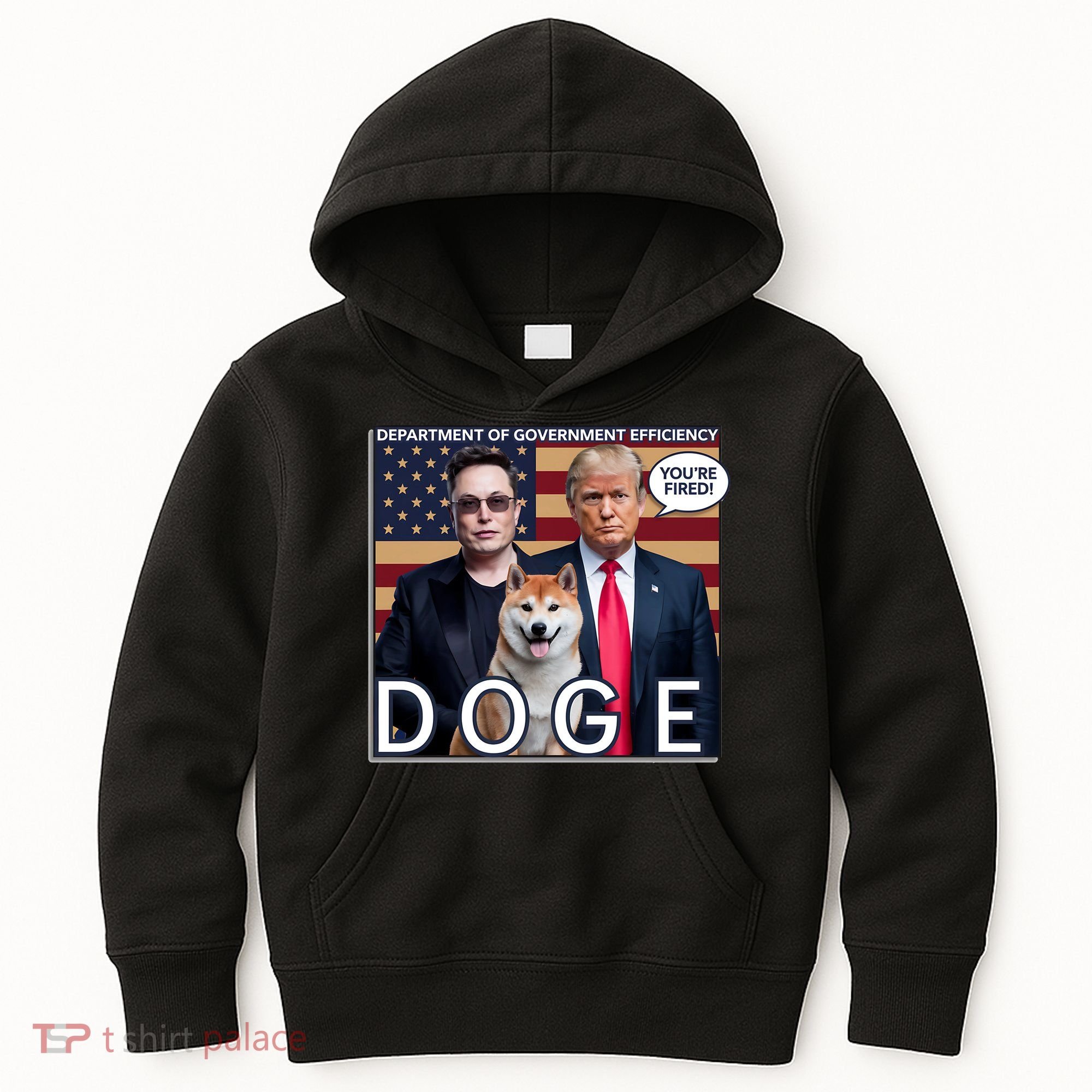 Doge Department Of Government Efficiency Kids Hoodie
