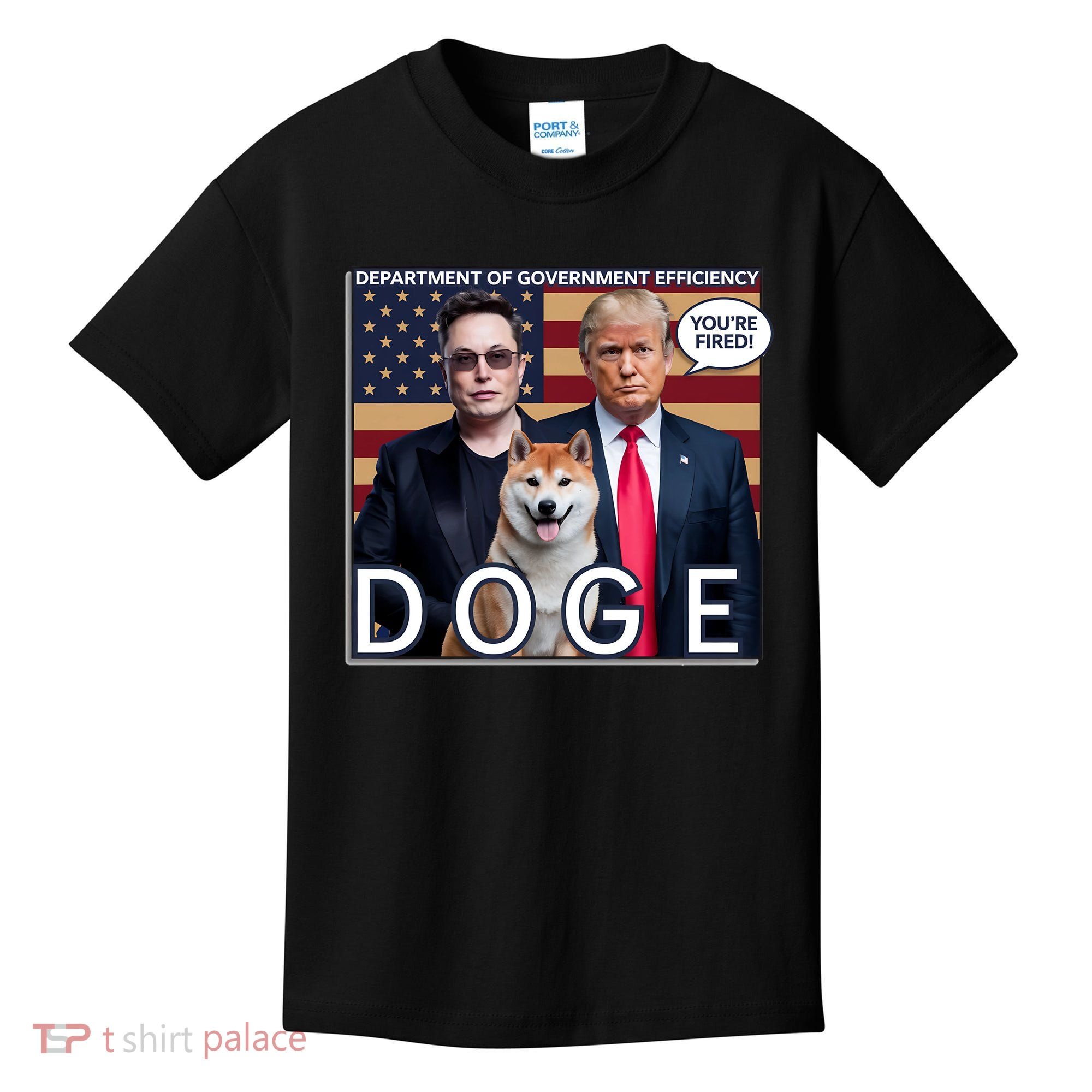 Doge Department Of Government Efficiency Kids T-Shirt