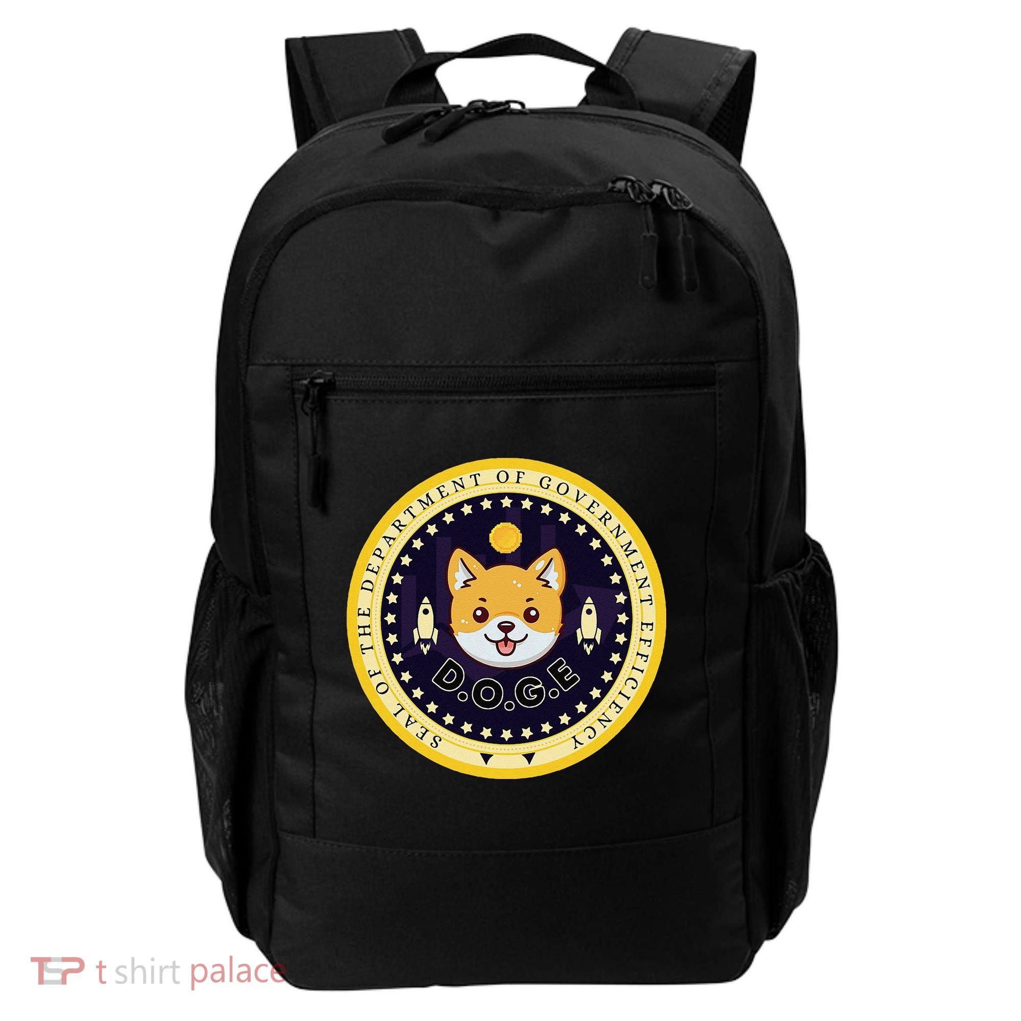 D.O.G.E Department Of Government Efficiency Crypto Cbdc Backpack
