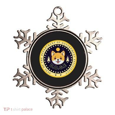D.O.G.E Department Of Government Efficiency Crypto Cbdc Ornament