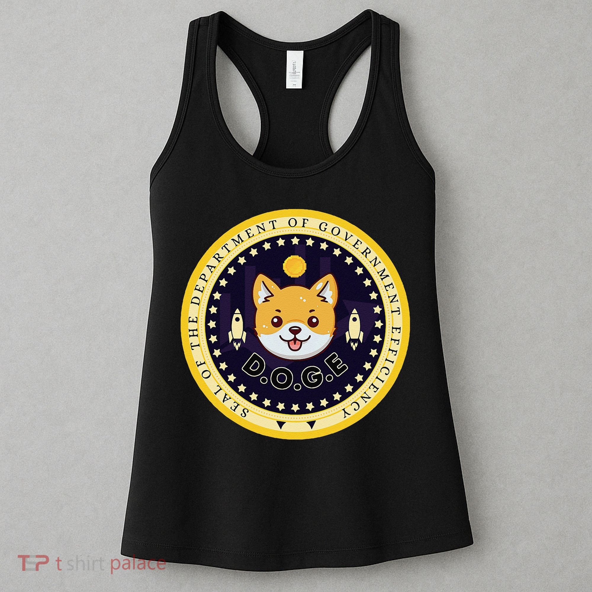 D.O.G.E Department Of Government Efficiency Crypto Cbdc Women's Tank Top
