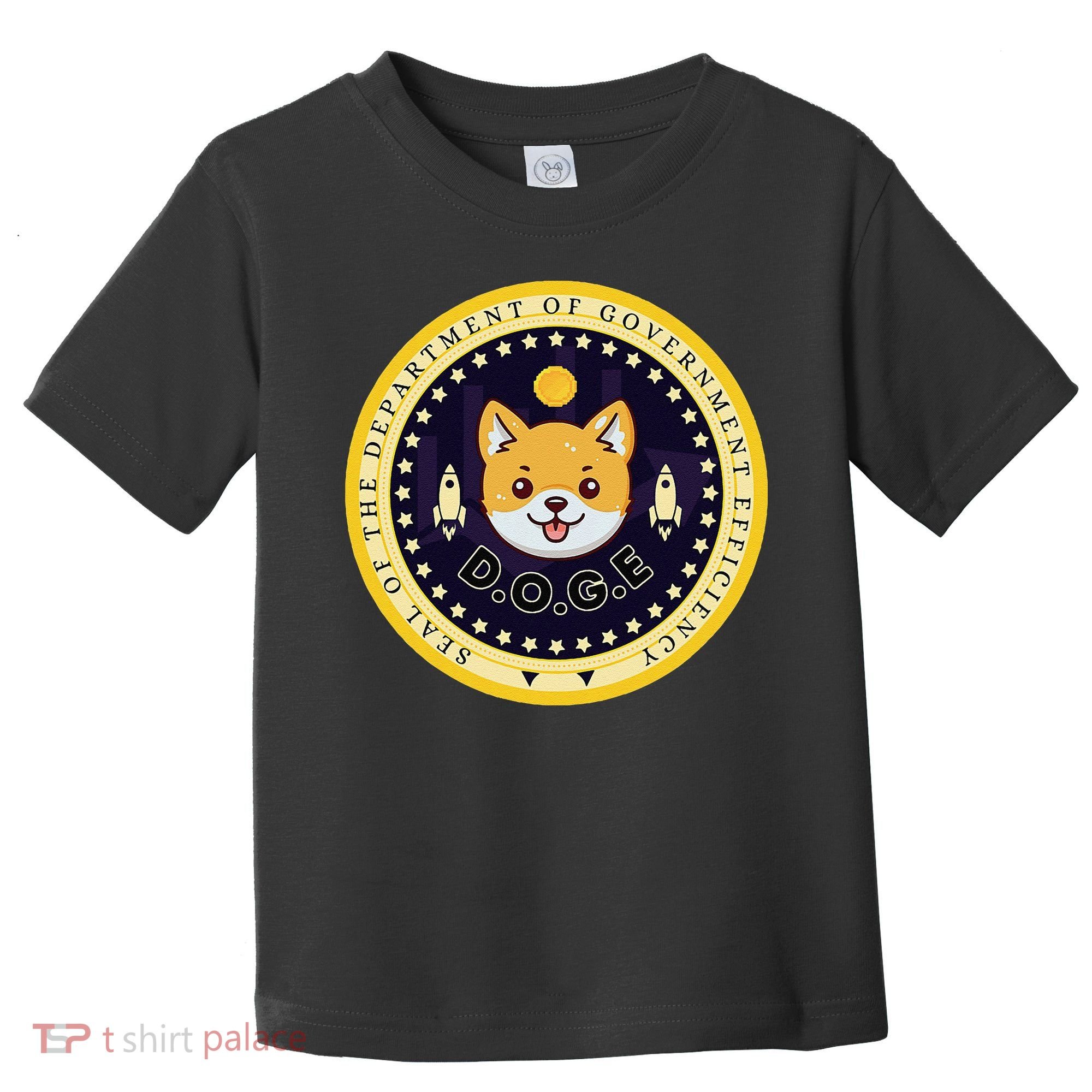 D.O.G.E Department Of Government Efficiency Crypto Cbdc Toddler T-Shirt