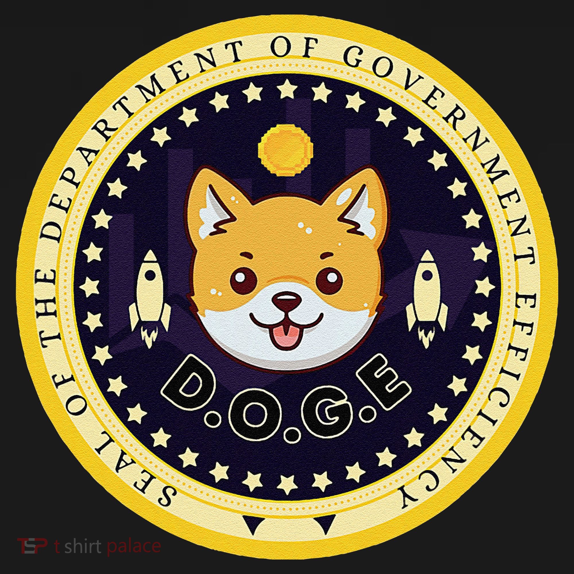 D.O.G.E Department Of Government Efficiency Crypto Cbdc Toddler T-Shirt
