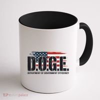 Doge Department Of Government Efficiency D.O.G.E Coffee Mug thumb 1