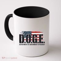 Doge Department Of Government Efficiency D.O.G.E Coffee Mug thumb 0