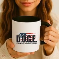 Doge Department Of Government Efficiency D.O.G.E Coffee Mug thumb 3