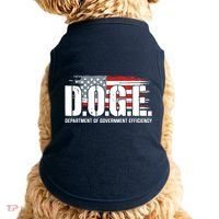 Doge Department Of Government Efficiency D.O.G.E Doggie Tank thumb 0