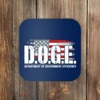 Doge Department Of Government Efficiency D.O.G.E Coaster thumb 0