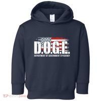 Doge Department Of Government Efficiency D.O.G.E Toddler Hoodie thumb 0