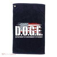 Doge Department Of Government Efficiency D.O.G.E Golf Towel thumb 0