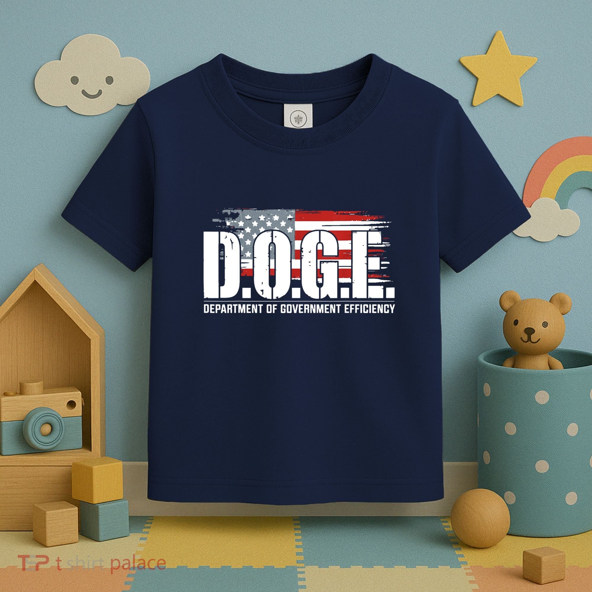 Doge Department Of Government Efficiency D.O.G.E Toddler T-Shirt