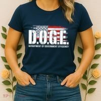 Doge Department Of Government Efficiency D.O.G.E Women's T-Shirt thumb 2