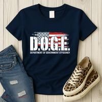 Doge Department Of Government Efficiency D.O.G.E Women's T-Shirt thumb 3