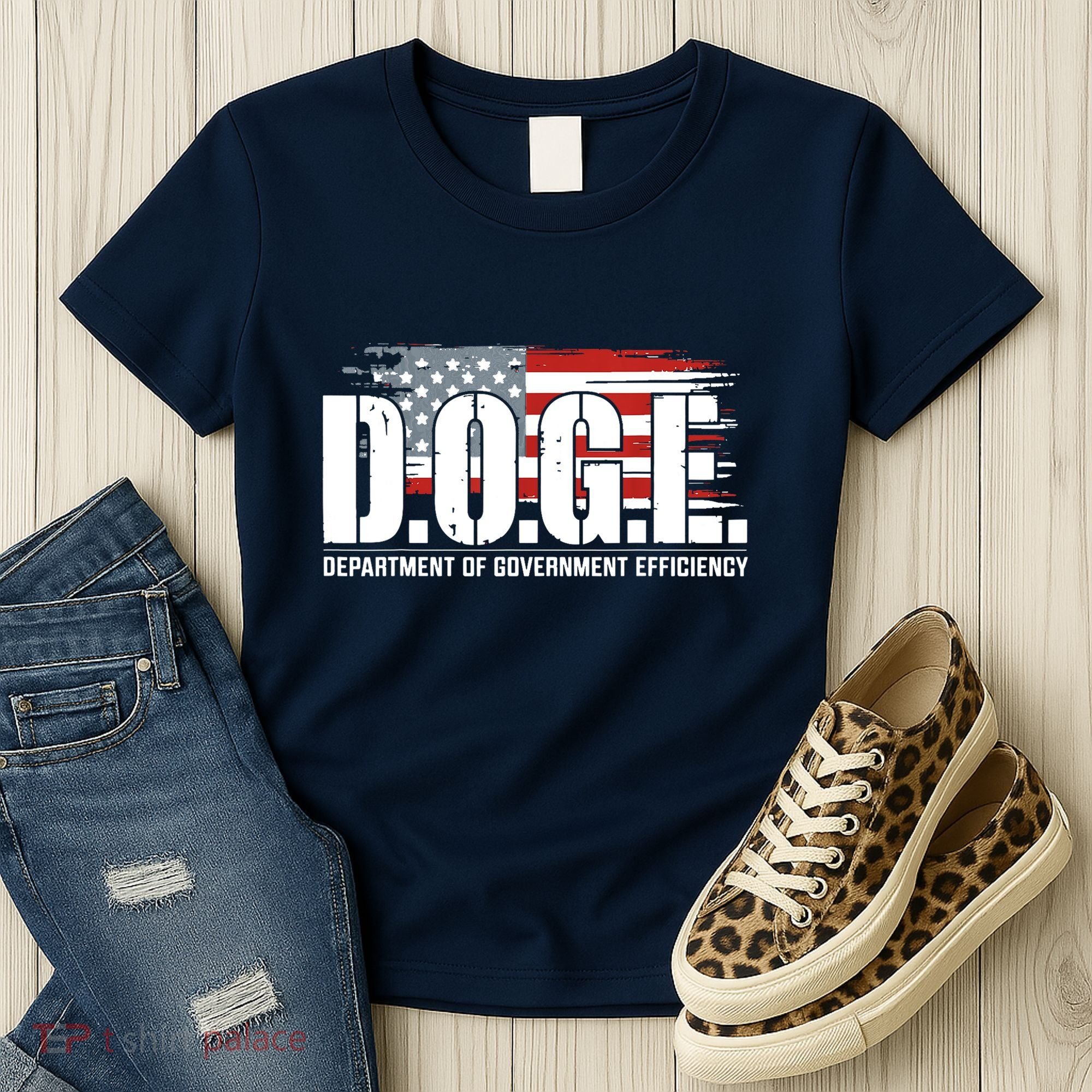 Doge Department Of Government Efficiency D.O.G.E Women's T-Shirt