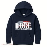 Doge Department Of Government Efficiency D.O.G.E Kids Hoodie thumb 0