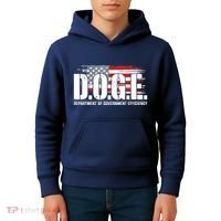 Doge Department Of Government Efficiency D.O.G.E Kids Hoodie thumb 4