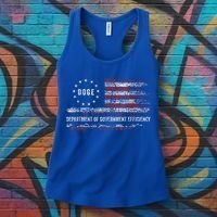 Doge Department Of Government Efficiency D.O.G.E Women's Tank Top thumb 3