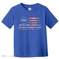 Doge Department Of Government Efficiency D.O.G.E Toddler T-Shirt thumb 0
