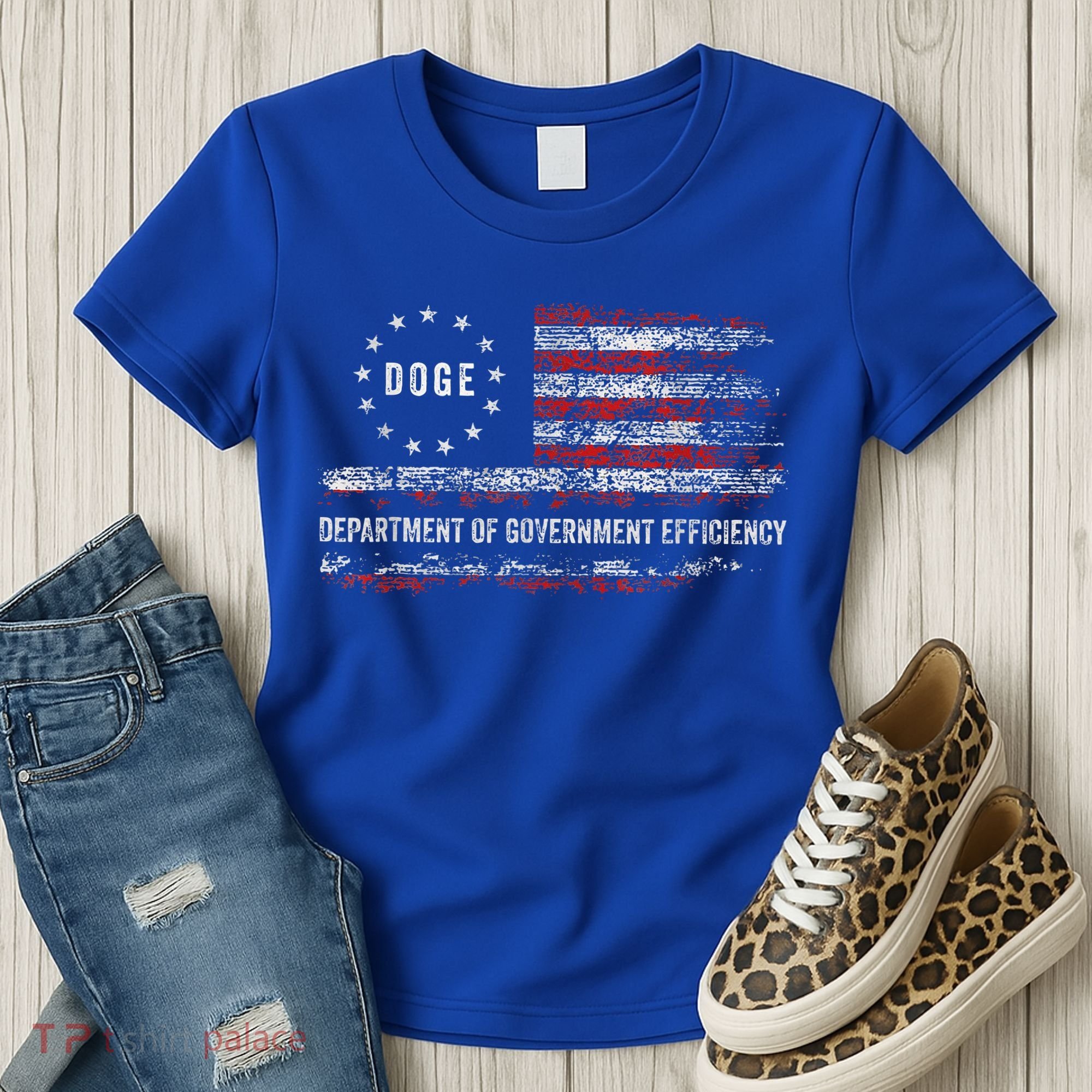 Doge Department Of Government Efficiency D.O.G.E Women's T-Shirt