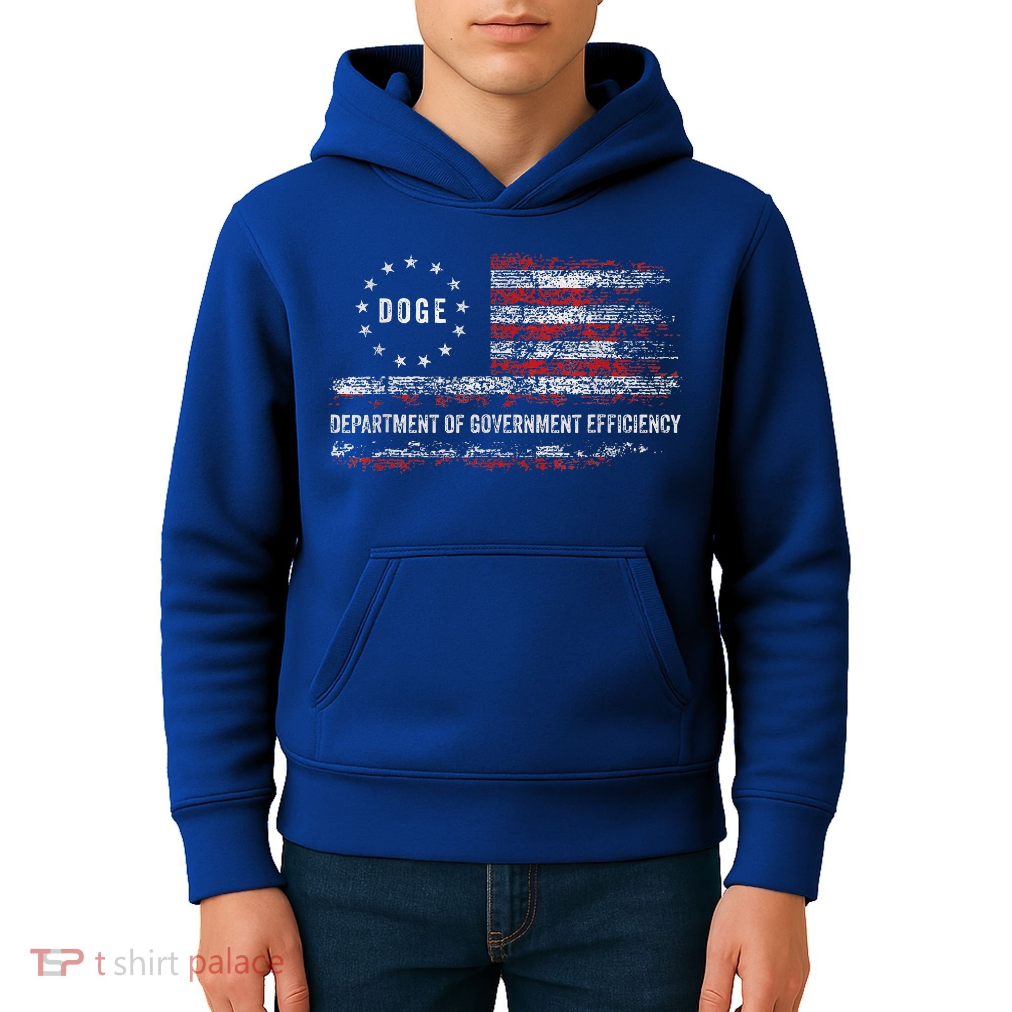 Doge Department Of Government Efficiency D.O.G.E Kids Hoodie